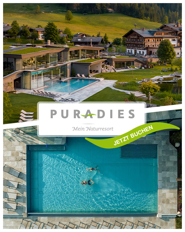 Puradies Hotel & Chalets - Familienurlaub & Skiurlaub im Chalet in Leogang