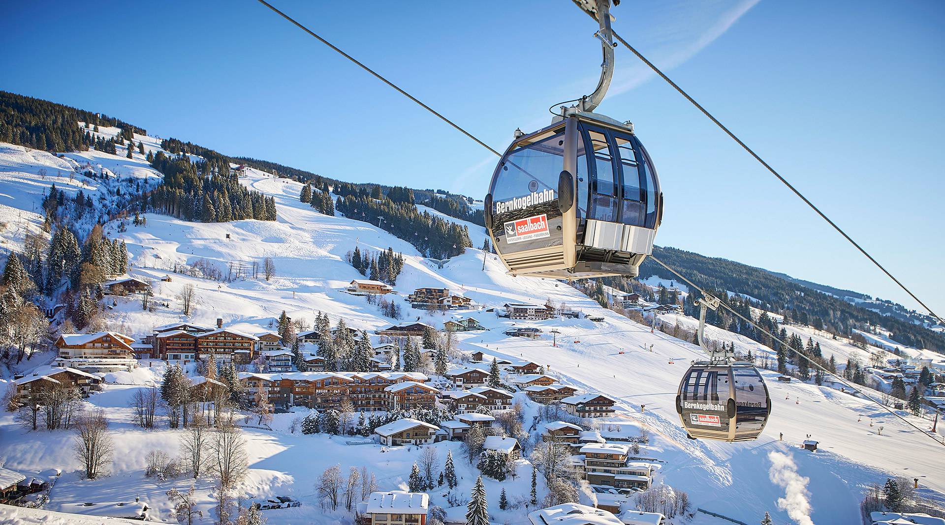 Skiurlaub an der Skipiste inSaalbach Hinterglemm - AlpenParks Hotel Sonnleiten