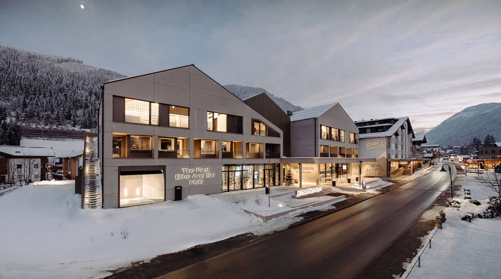 Dips & Drops Skiurlaub Familien Flauchau Österreich