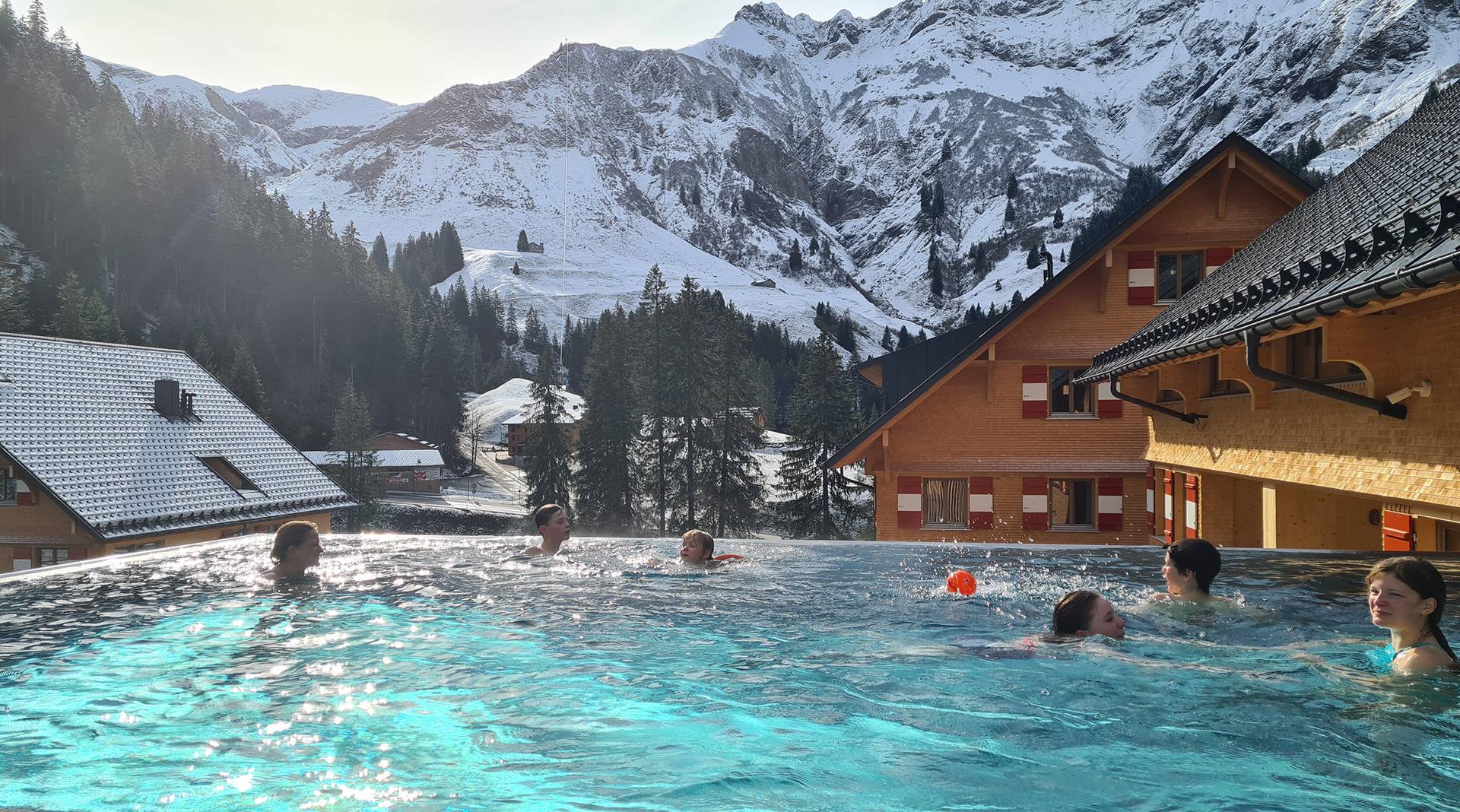 Skiurlaub in Pistennähe im Berghaus Schröcken am Arlberg Bregenzerwald